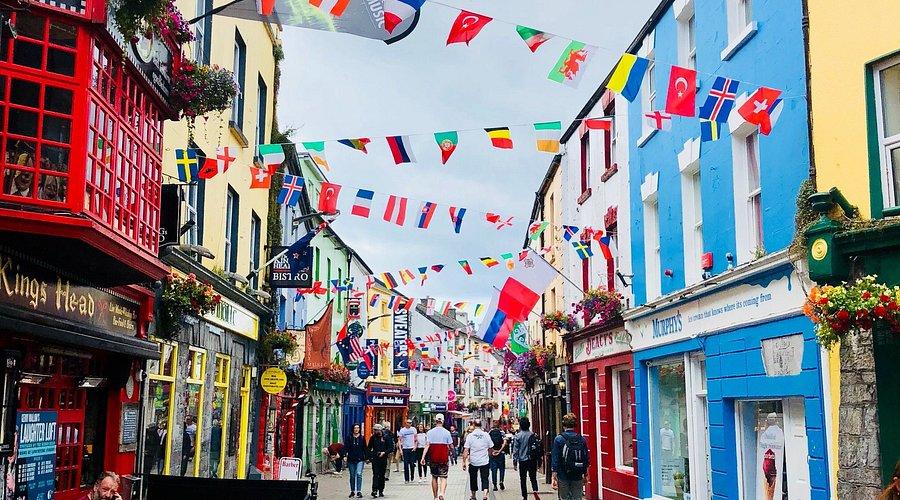 Street view of galway