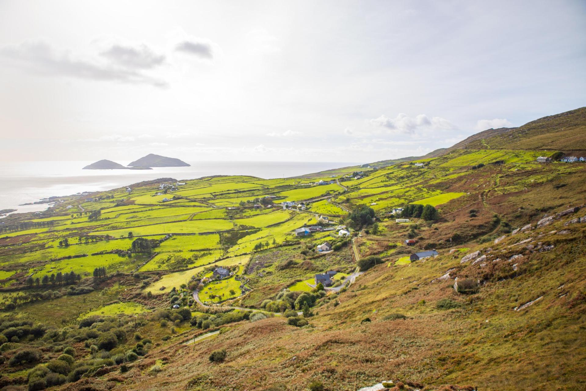Coastal view in killarney ireland