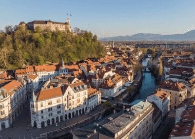 Ljubljana, Croatia on a Motorhome Tour