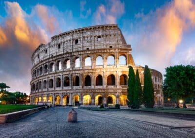 Rome on an escorted motorhome tour