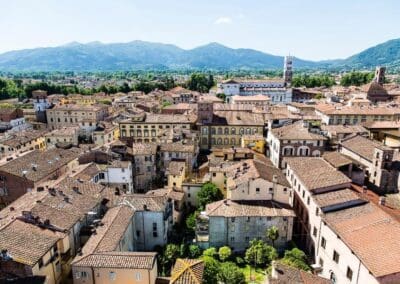 Lucca in Italy motorhome tour