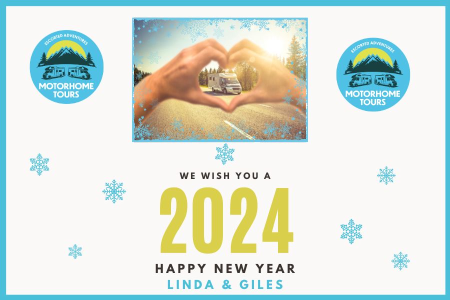 Motorhome Tours Happy New Year 2024